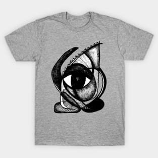 "I see you" - African Symbolic Surrealist Art T-Shirt